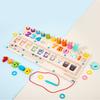 Cpc Ce Children'S Wooden Color Classification Magnetic Counting Bead Shifting Magnetic Pen Drifting Early Education Toys