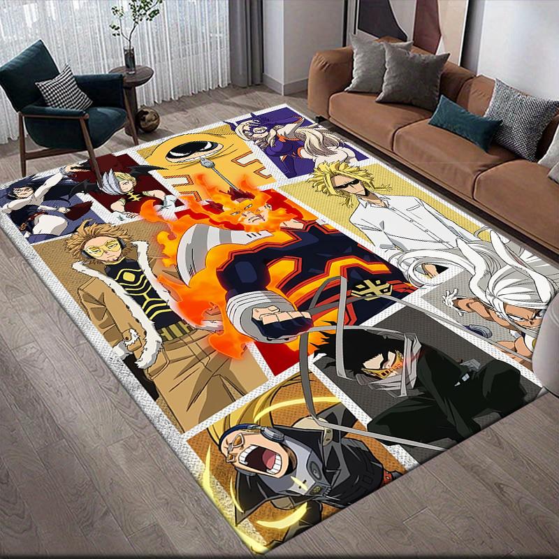 My Hero Academia Cute Area Rug, MHA Fan Cozy Carpet, Perfect Gift.chl