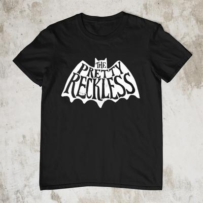 Футболка с логотипом группы THE PRETTY RECKLESS, классическая, с коротким рукавом, черная, все размеры, AE48, унисекс