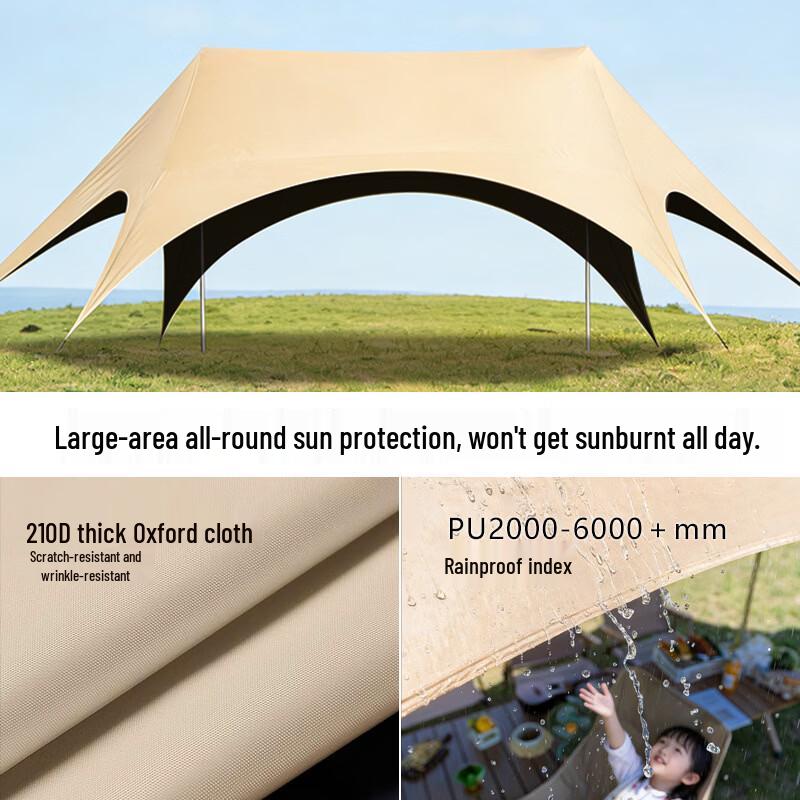 Qi Kun Wing Portable Camping Canopy Tent