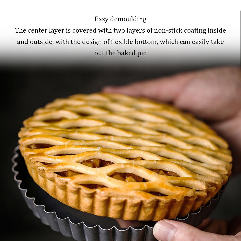 9-дюймовая форма для торта, прочная форма из углеродистой стали, форма для десерта, конфет, противень для выпечки, антипригарное покрытие, бытовые инструменты, аксессуары, противень, формы для выпечки