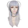 Anime Women Cosplay Wig Hololive ENG Gawr Gura Shark Halloween Carnival Party Wigs Women Heat Resistant Synthetic Hair + Wig Cap