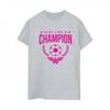 Womens/Ladies Wonder Woman Play Like A Champion Cotton Boyfriend T-Shirt