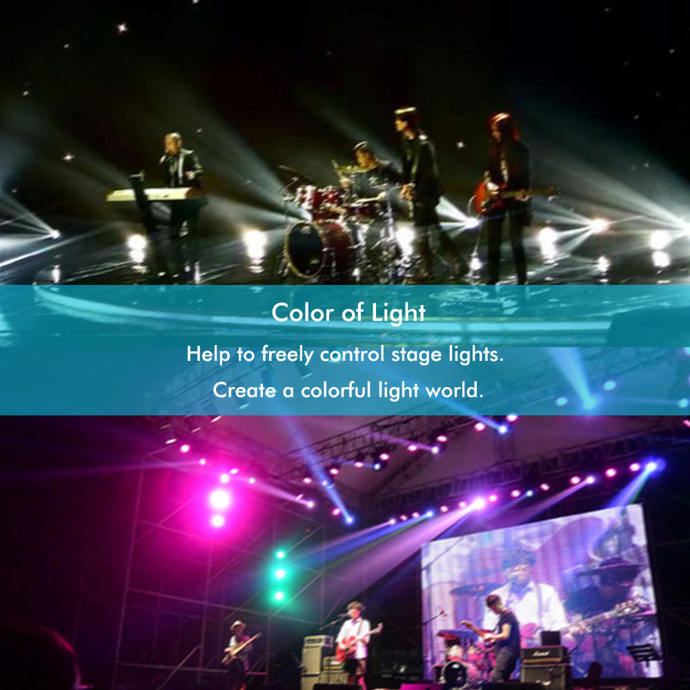 Lixada 192-канальный контроллер DMX512, консоль для сценического освещения, вечерние, DJ, дискотека, операторское оборудование