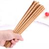 Handmade Chinese Food Sushi Natural Bamboo Flatware Wooden Tableware Dinnerware Wood Chopsticks