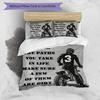 Motocross Adventure Sport 3‑Piece Bedding Set,Soft Breathable Duvet Cover with 16 Pillowcases,Multi‑Scene for Bedroom Dorm,Perfect Holiday Birthday Gi