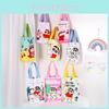 Shin Chan Crayon Canvas Handbag With Waterproof Material For School Commuting