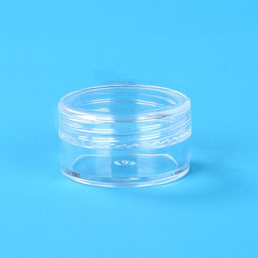 Sub-bottling Jewelry Storage Box Portable Cosmetics Empty Bottle Empty Small Round Jars  Women