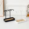 Desktop Jewelry Rack Detachable Jewelry Display Stand Tray Practical Earrings Necklaces Rings Storage Rack for Home