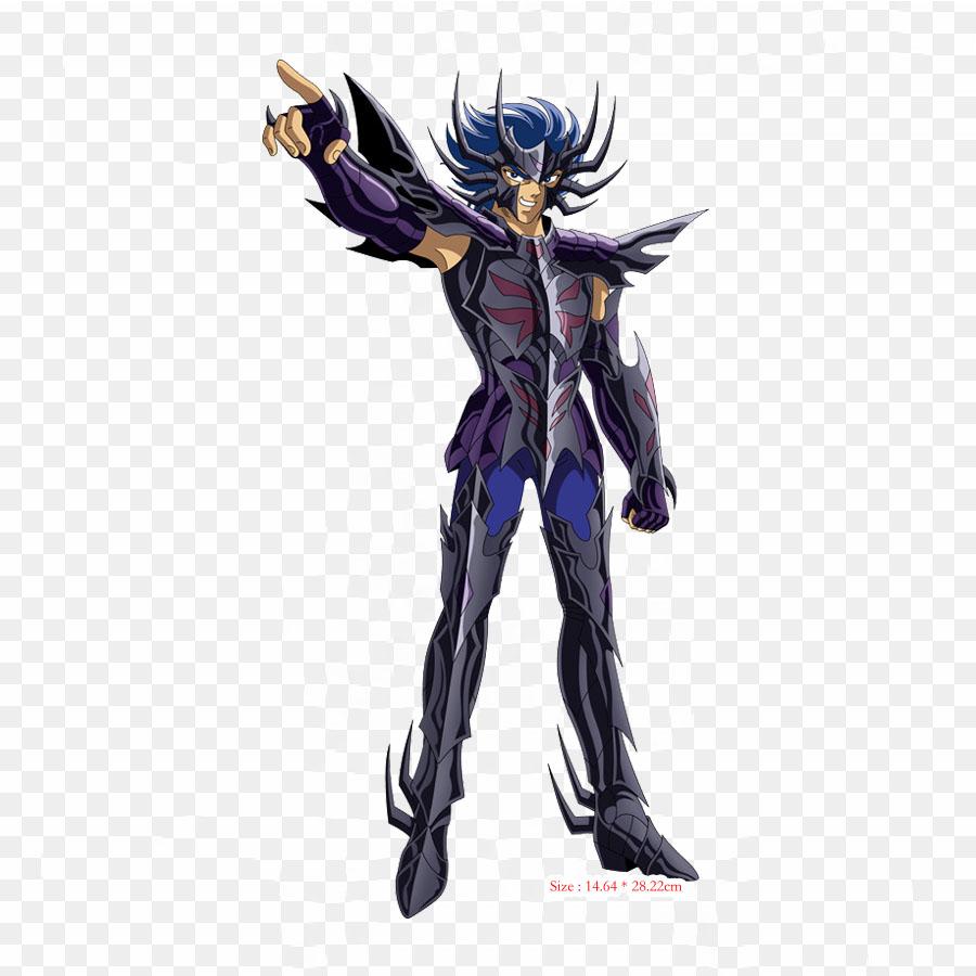 Deathmask Cancer Capricorn Shura Iron On Patches For Clothing Applique Stickers On Clothes Heat-Sensitive Custom Patch