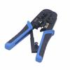 VCE GJ668 RJ45 Crimping Tool, Stripping and Crimping Terminals, Multi-Function Ratchet Type, Compatible with RJ45, RJ12, RJ11, LAN Cables, and Telepho