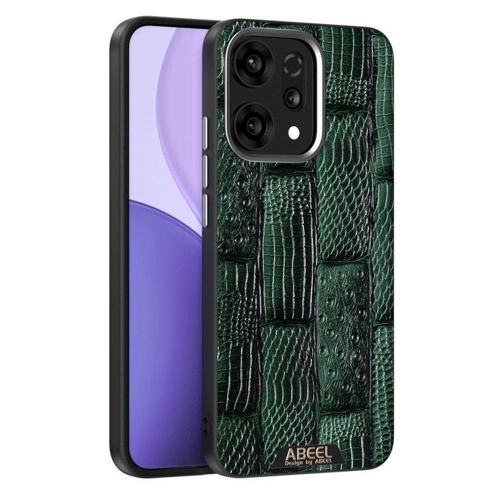 ABEEL For Oppo Reno14 5G (Global) Case Compatible with MagSafe Beast Texture Micro-Embossing Back Cover