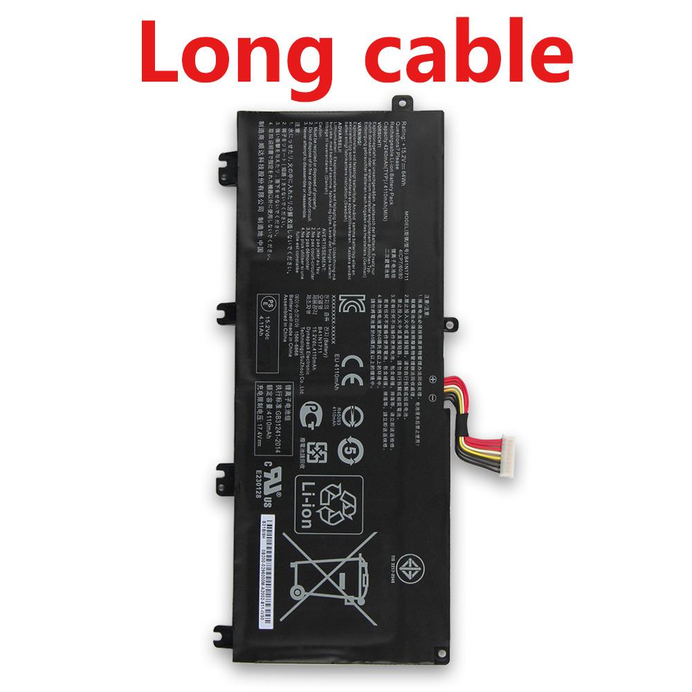НОВАЯ сменная батарея B41N1711 для ASUS GL503GE GL703GE GL503 GL503VD GL703VM FX705DT FX705DU FX705GD FX705GE FX765GM