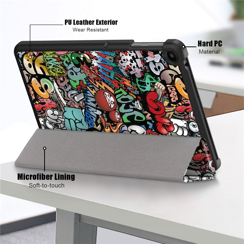 Чехол для планшета Funda для Huawei Matepad Se 10,4 дюйма 2022 Чехол Ags5-l09/w09 кожаный складной окрашенный чехол для Huawei Matepad Se 10,4 Чехол