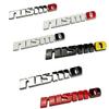 Metal Car Front Grille Trunk Badge Sticker for Nissan Nismo Note Qashqai X-Trail Kicks Navara Juke Leaf Micra Sentra Accessories