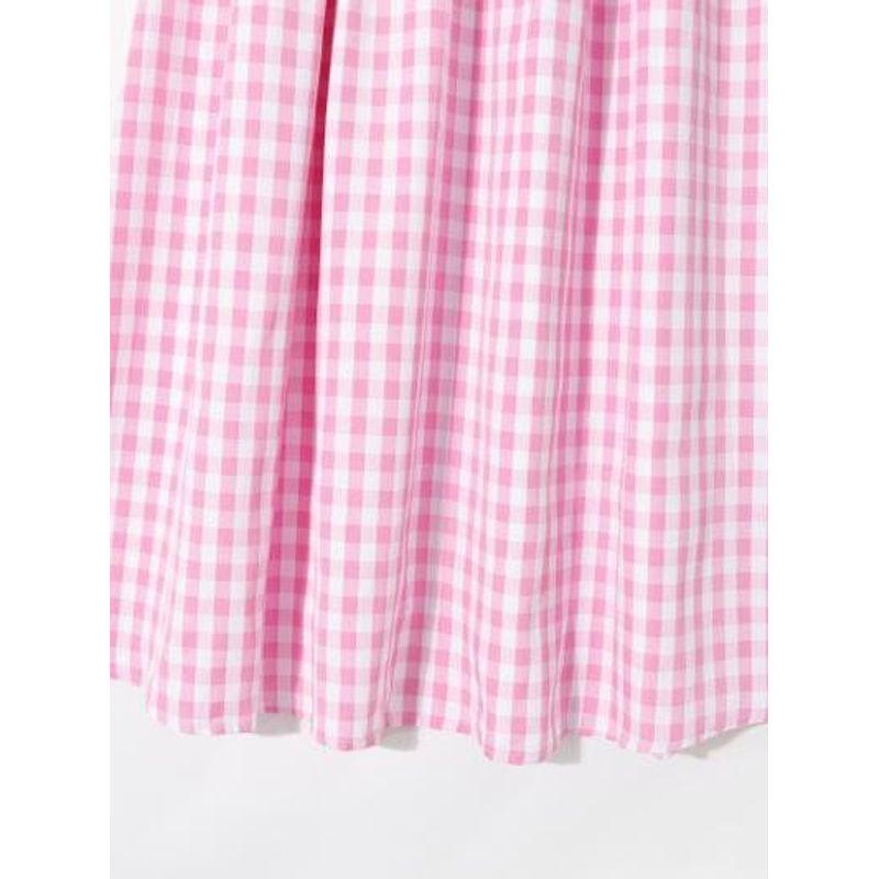 2025 Лето Женская одежда Свежий Праздничный Стиль Сочетание Цветов Клетка Эластичная Плиссировка Приталенный Стройнящий Молодящий Все-Сочетаемое Платье на Бретелях