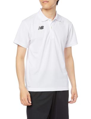 Рубашка поло Игровая рубашка поло JMTP1418 Белая XL [New Balance] (WT)