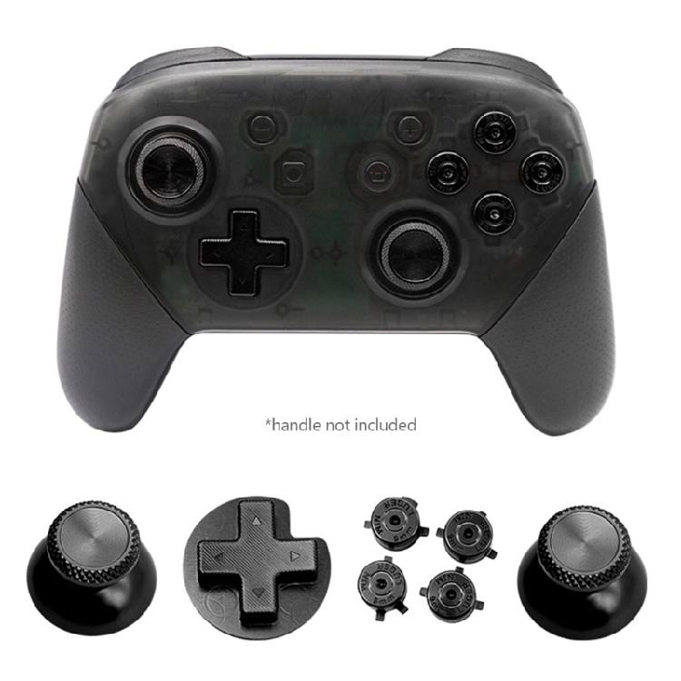 Replacement ABXY Trigger Buttons Mushroom for Head with Screwdriver for Switch P