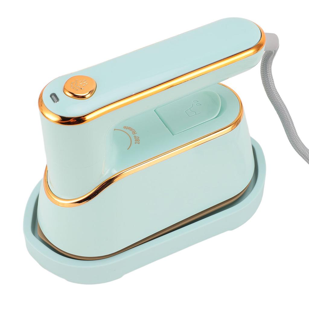 Handheld Steam Iron 1300W 20S Fast Preheating Rotating Handle Travel Garment Iron Built In Turbine