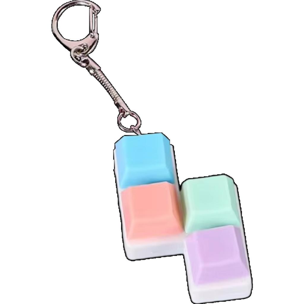 Squeeze Keyboard Россия Декомпрессия Маленькая игрушка Декомпрессия Подвеска Брелок Нажатие Кончиком Пальца Творческий Подарок Для Детей И Взрослых