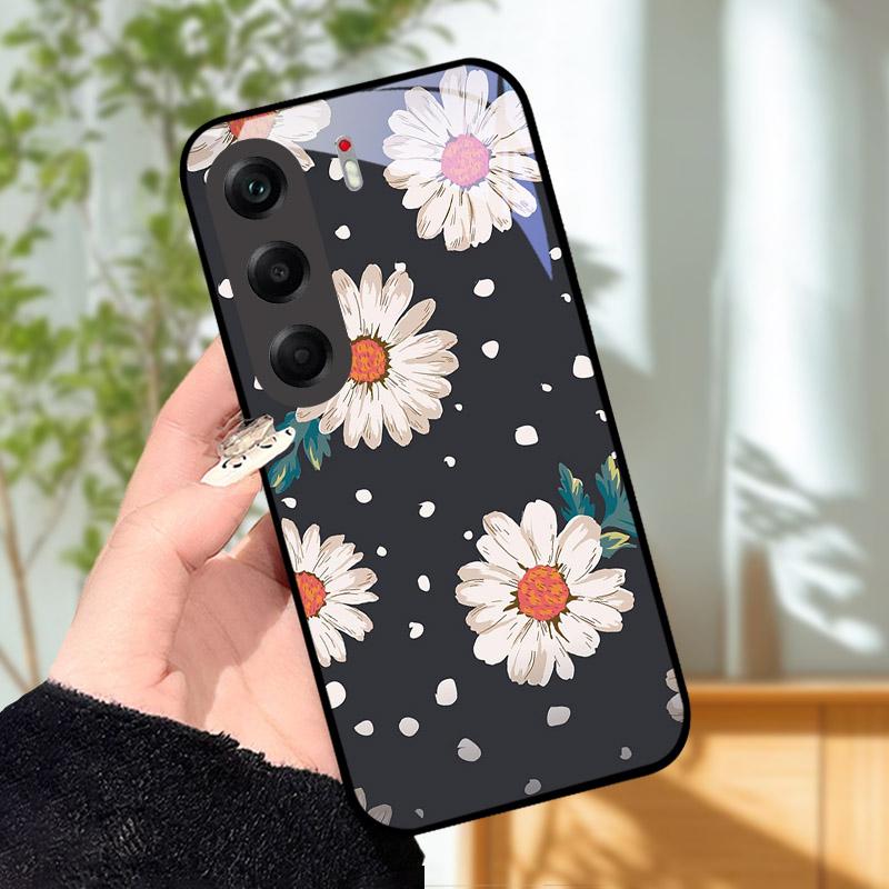 Закаленное Стекло Чехол Для Tecno Camon 40 4G Чехол Задняя Крышка Для Tecno Camon40 CM5 Fundas Полная Защита Жесткий ПК Чехол Для Телефона Бампер