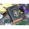 Tree of Life Leather Grimoire Journal: Blank Book of Shadows