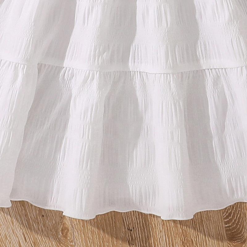 Платья для девочек, детские летние новые платья, платья принцессы для девочек 7-12 лет с рукавами-бутонами