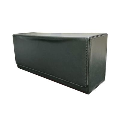 Allone Аксессуары для коллекционных карт Магнитный загрузчик карт x x Кожаный бокс для хранения большой емкости с легким открытием и закрытием Магнитный кейс, 27,5 8,8 11,5 см,