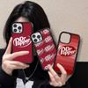 Чехол для телефона Dr Pepper (бренд газированных напитков) для iPhone 16 Pro Max 15 14 Plus 14 13 12 11 17, задняя крышка из PC+TPU