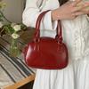 Красная сумка для женщин, осенне-зимняя новинка, модная корейская сумка-боулинг для ношения в руке, универсальная сумка через плечо, повседневная квадратная сумка