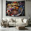 Super Mario Wall Tapestry Aesthetic Wall Hanging Printed Fabric Blanket Decorative Tapestries For Bedroom Living Room Home Decor