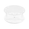 360° Rotate Lash Tweezers Stand Acrylic Material Tweezer Storage Box  Professional Makeup