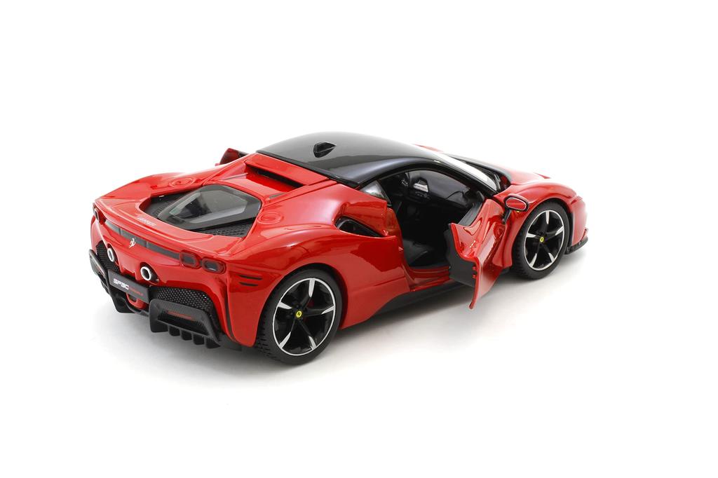 Bburago SF90 Stradale Красный Готовый продукт 1/24