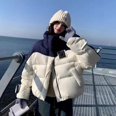 Новая женская зимняя короткая хлопковая одежда, свободного кроя и утолщенная теплая куртка