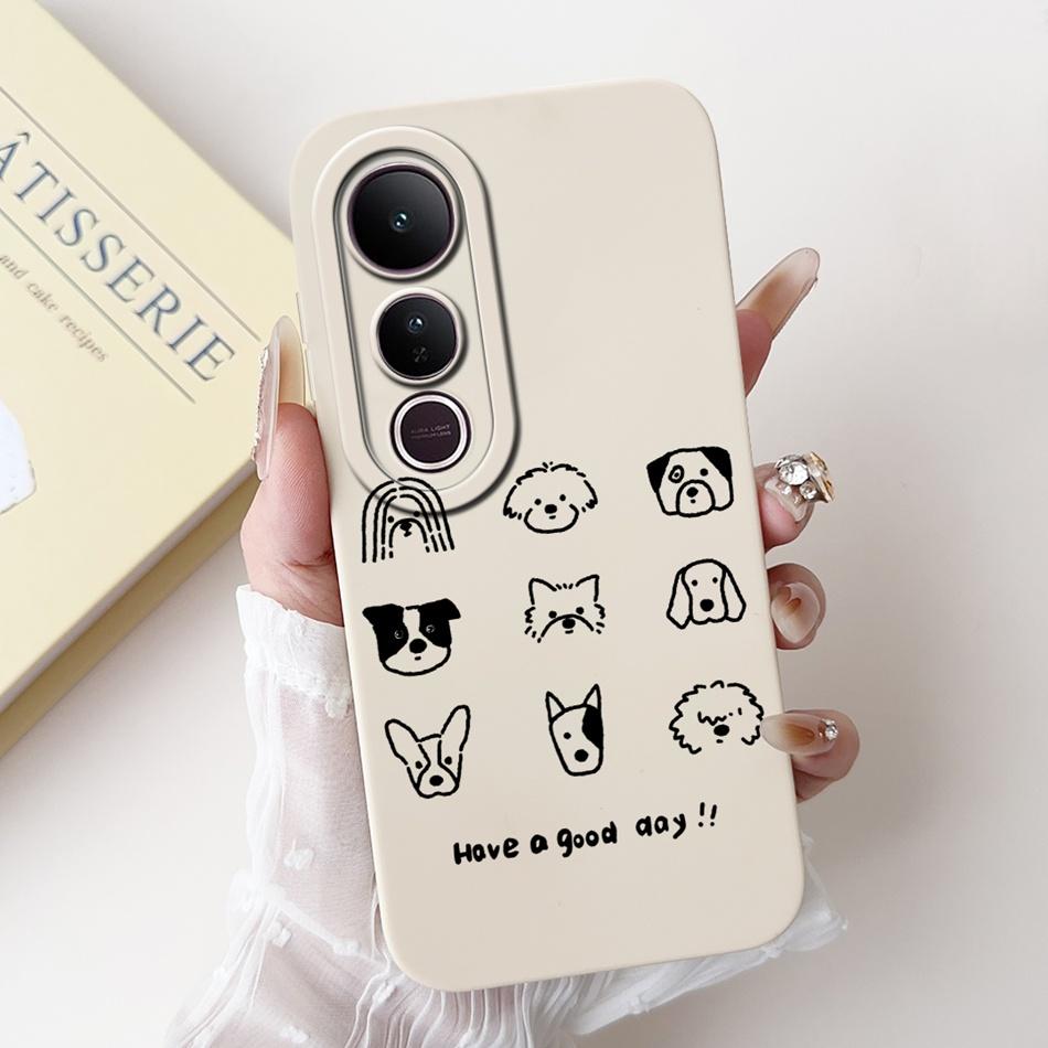 For Vivo V50 Lite Elegant Butterfly Floral Printed Phone Case For Vivo V50 V 50 V50lite Soft Silicone Shockproof Cases Bumpers