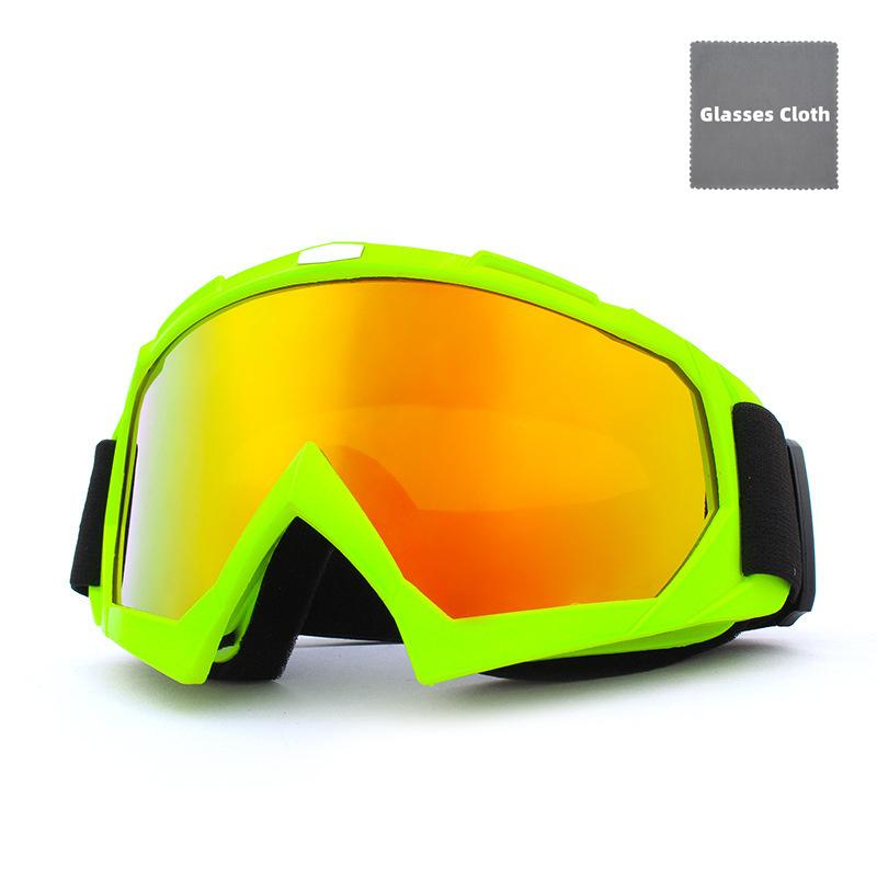 Motorcycle Goggles Motocross Glasses MTB ATV MX Off-road Goggles Mask Removable Lenses Windproof UV Protection Outdoor Cycling