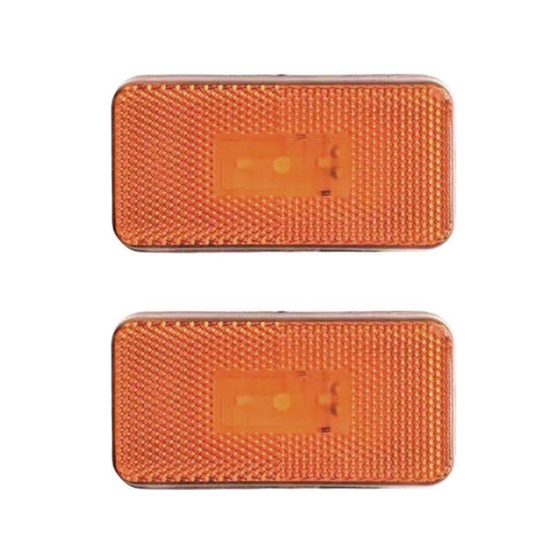 10PCS 24V Side Marker LED Light For SCANIA G P R S SERIES Truck Accessories Parts 1737413 High Quality Truck Signal Lamp