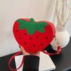 Fashion Fruit Strawberry Bag Summer 2025 New Harajuku Creative Personality Handbag Women's Versatile Messenger Bag
