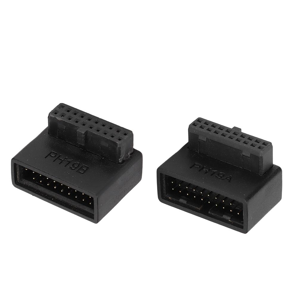 USB 3.0 Адаптер 90° Многослойная монтажная плата Легкая установка Адаптер питания 19/20Pin