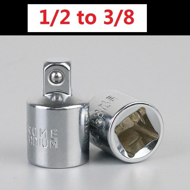 Набор переходников для торцевых головок Адаптер-втулка 1/2 Большой 3/8 Средний 1/4 Малый Сменный адаптер Насадка для трещоточной рукоятки