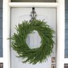 Artificial Norfolk Pine Garland-Greenery Wreath,  Plastic Hanging Decor for Table, Mantel, Wall, Indoor & Outdoor Christmas Deco