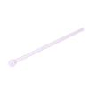 19Cm Long Round Head Glass Straw Eco Friendly Reusable Drinking Straws For Milkshake Smoothies Cocktails Bar Home Accessories