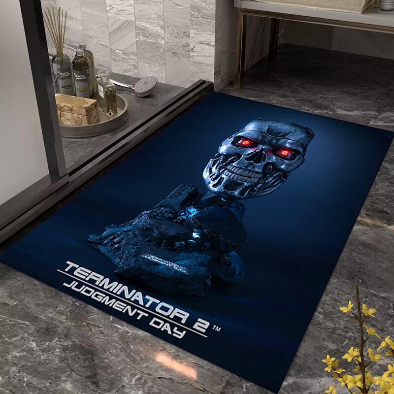 Judgment Day: Terminator's Legacy carpet Doormat floor mats Office chair cushion Art Room
