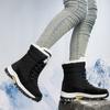 TUINANLE Boots Women Non Slip Winter Snow Boots Platform Warm Ankle Boots