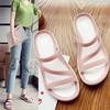 Cool Slippers Hollow Flat Slippers Plastic Beach Shoes Women