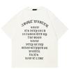 Streetwear Letters Graphic T-Shirt Cotton Unisex Tops Tees Summer Short Sleeves T Shirt