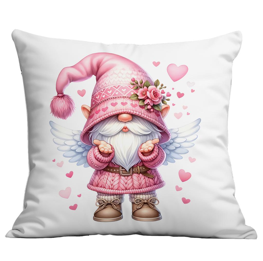 Новая подушка-пуш к Дню святого Валентина, милый Купидон, розовая наволочка для подушки-пуш, домашняя наволочка для подушки-пуш