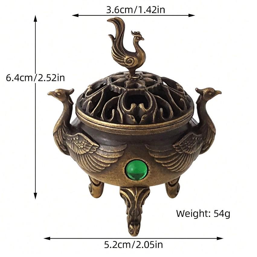 New Chinese Style Yuanbao Teapot & Auspicious Incense Set