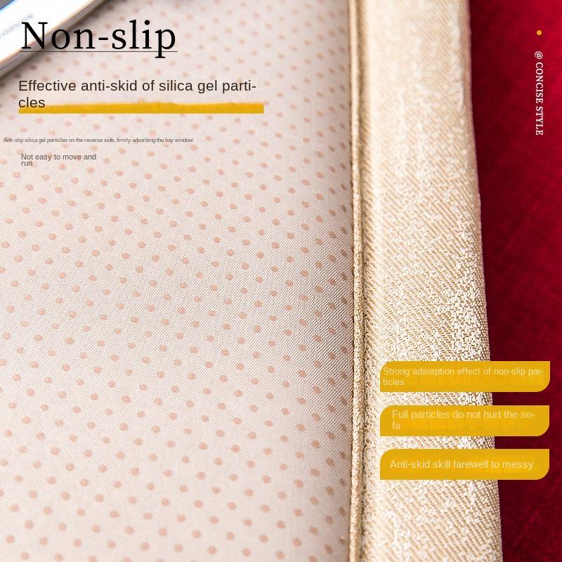 Хлопково-льняная оконная подушка, губчатая подушка на выступе, универсальная утепленная подушка для четырех сезонов, татами, подушка для спальни, балкона, одеяло для эркера