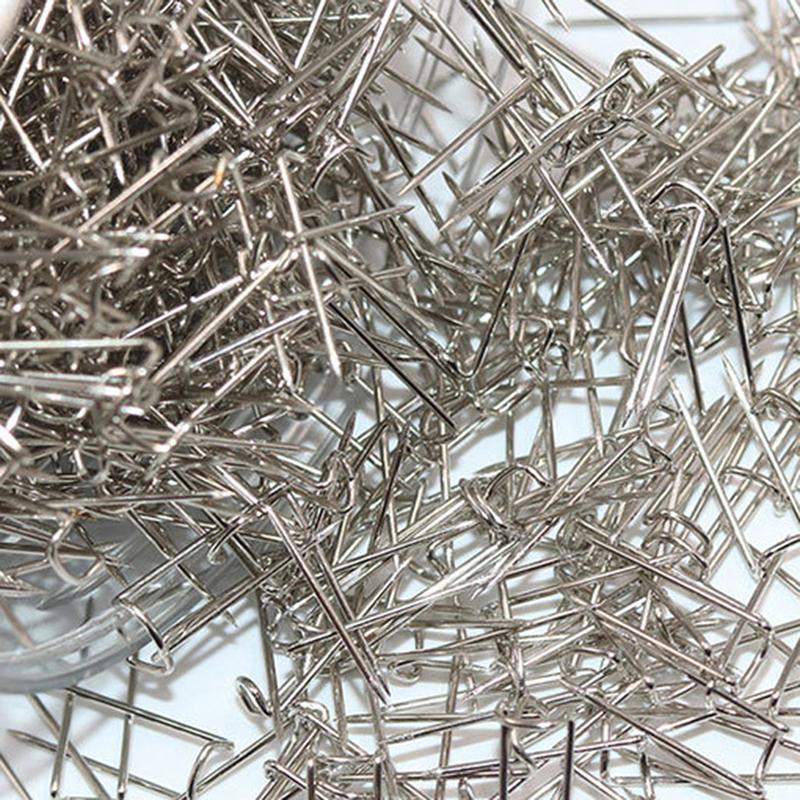 50 шт. металлических булавок, серебряных U-образных булавок для демонстрации ювелирных изделий, одеяла, аппликации, портнихи